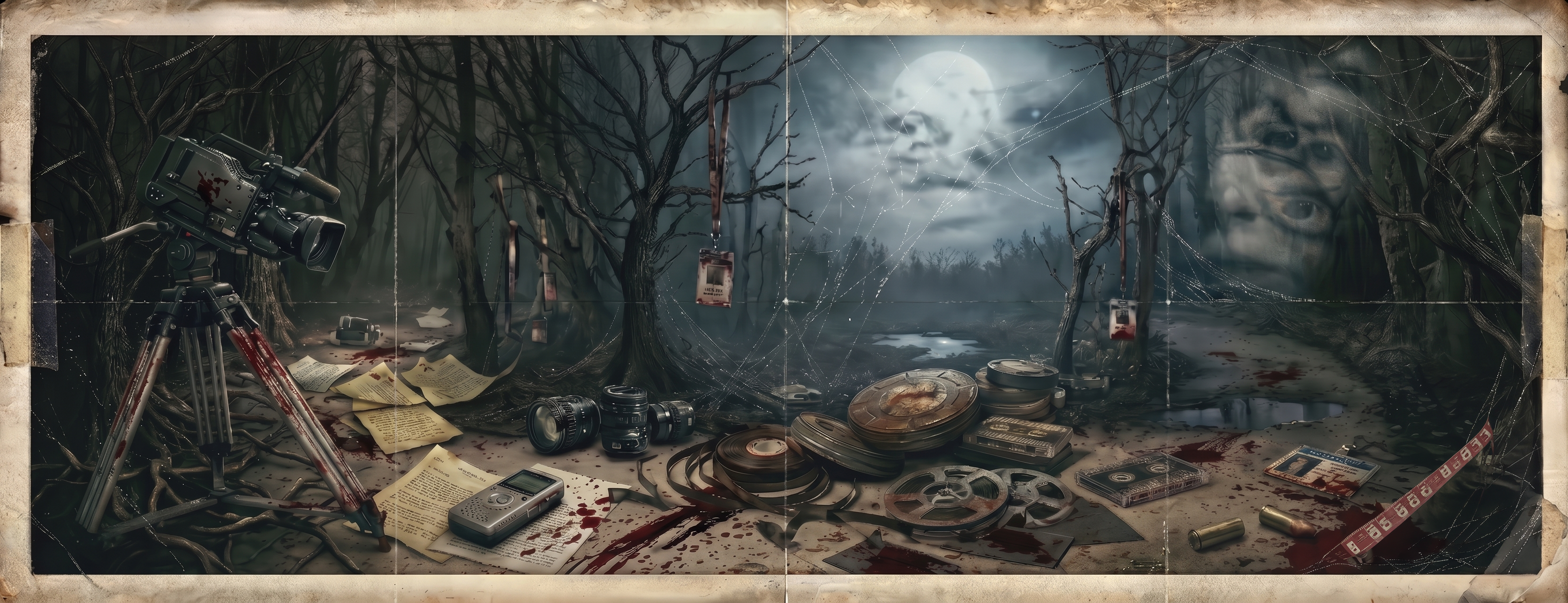 Rebecca’s Grave press kit banner